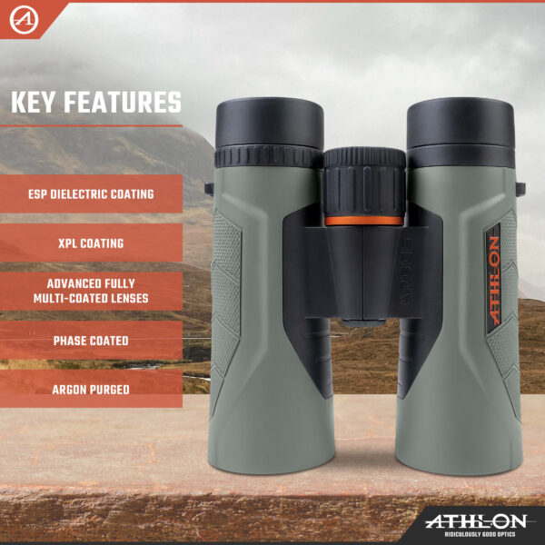 Athlon Optics Argos G2 10x42 HD Binoculars - Image 3