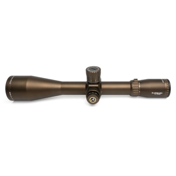Athlon Optics Ares ETR 4.5-30x56, Direct Dial, Side Focus, 34mm, APRS1 FFP IR MIL Reticle (Brown) - Image 2