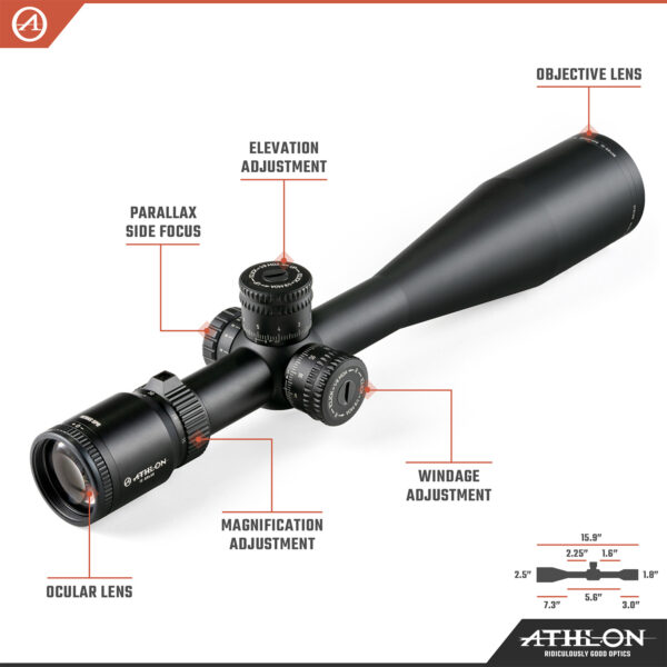 Heras SPR 15-60x56 BLR2 SFP MOA Reticle - Image 3