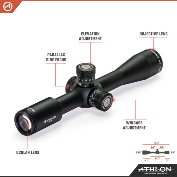 Talos BTR GEN2 10x42 AAGR1 SFP MOA Reticle - Image 3